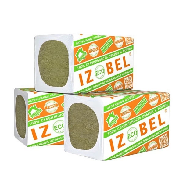 Утеплитель Izobel теплозвукоизоляционная 1200х600х100 мм 4 шт 25 кг/м3