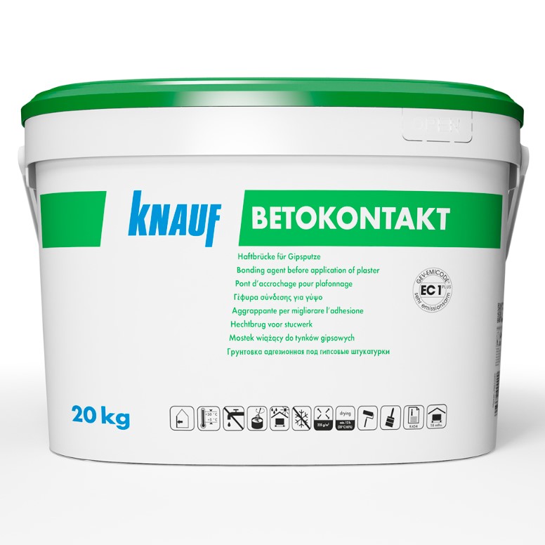 Грунт бетон-контакт Knauf Betokontakt, 20 кг (01487)