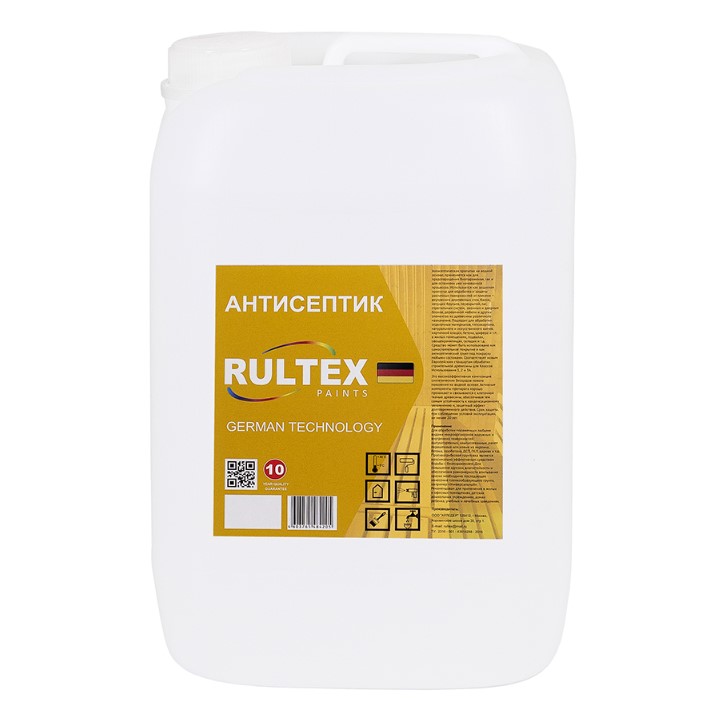 Антисептик противогрибковый RULTEX GERMAN TECHNOLOGY, 5 л (01393)