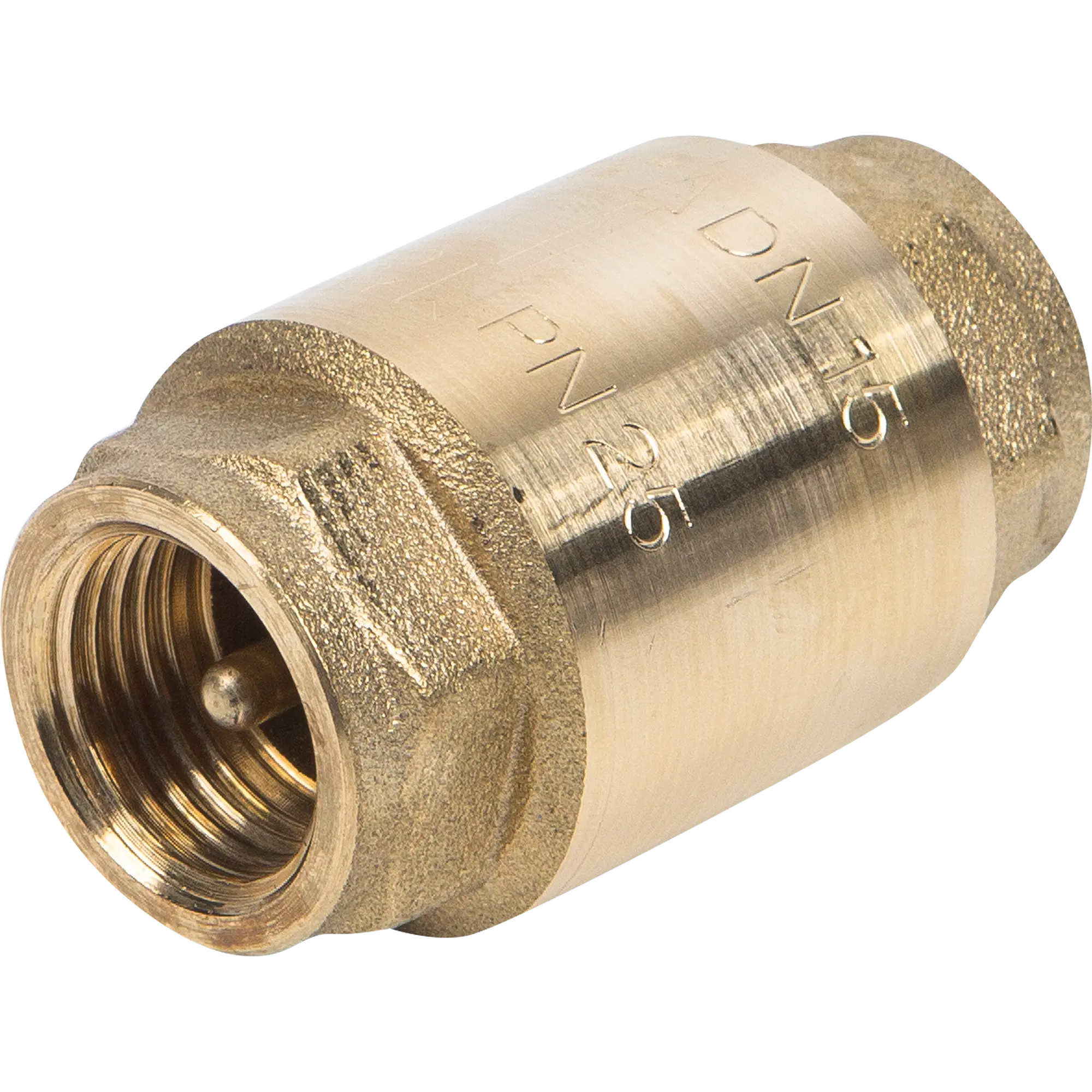 Клапан обратный 1/2" пружинный с металлическим затвором, EUROPA (00-00022325)