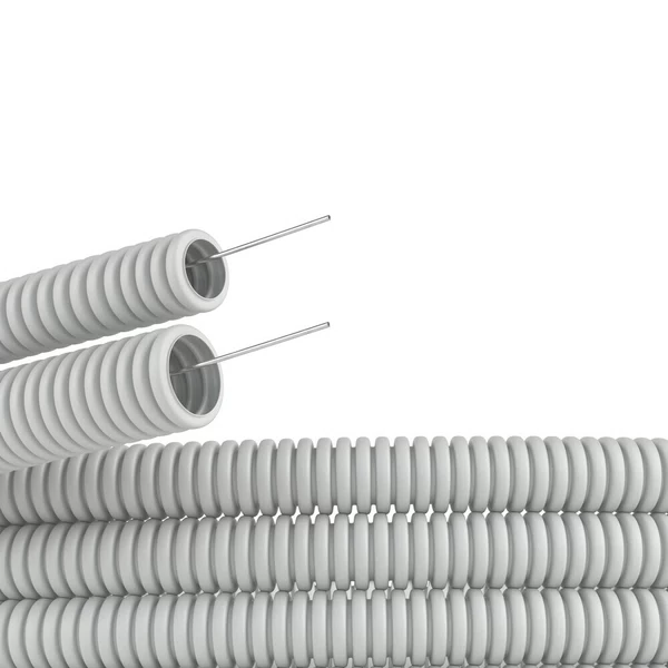 Труба гофрированная серая - 32мм (DKC) (25 м)