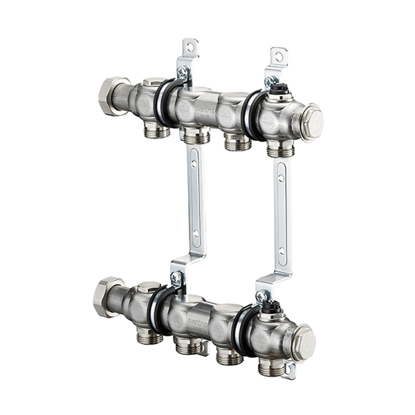 Oventrop Multidis Распределительный коллектор (гребенка) Multidis SH для радиаторного отопления 2016) 7 контуров 1407157