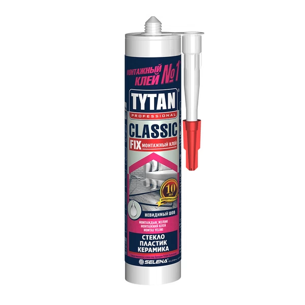 Клей монтажный Tytan Professional Classic Fix прозрачный