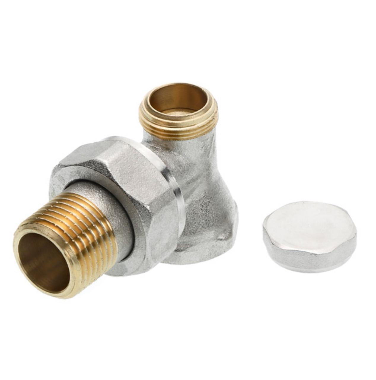 TECE Вентиль на обратную подводку, угловой R 1/2" х Rp 1/2"