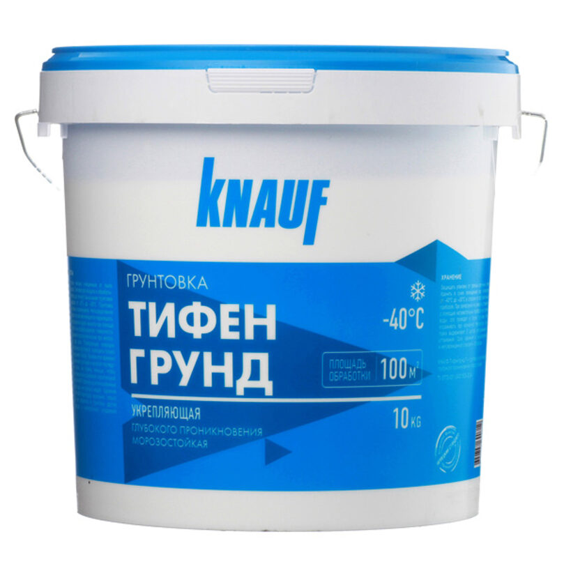 Грунт Knauf Тифен Грунд, укрепляющий, 10 кг (00264)