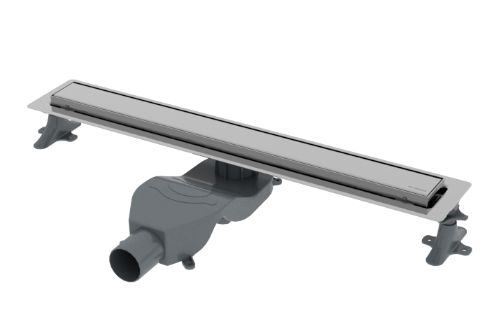 Душевой лоток Premium Linear 80см, нерж.сталь ХРОМ DP 080 01 00 S11