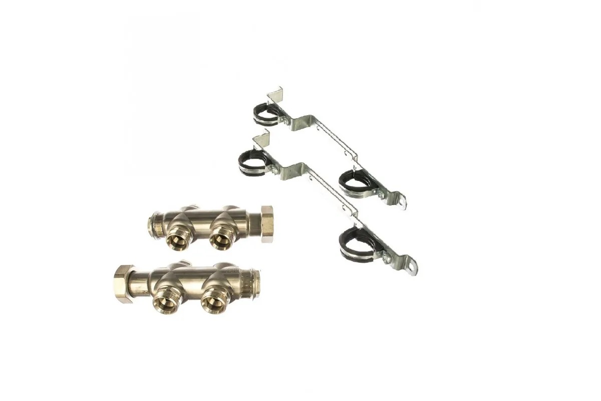 Коллекторная группа, ELSEN,1",2 контура, размер отвода-3/4", PN, бар-6, T°C -от 0 до +90,без вент.