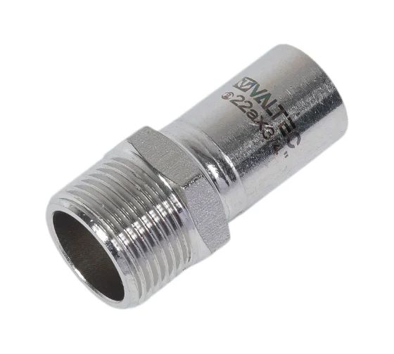 Вставка резьбовая нерж. сталь с нар.р. 22х3/4"