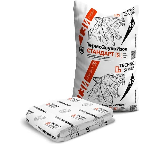 Мат для звукоизоляции ТермоЗвукоИзол Стандарт (10х1.5 м; 10 мм; 15 кв.м) ТехноСонус (УТ-00165811)