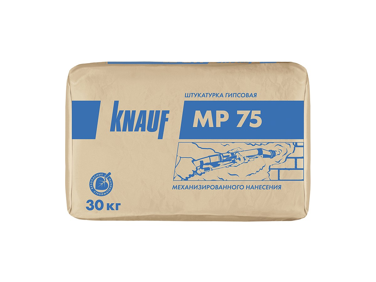 Кнауф Штукатурка МП 75 30кг серая (40)
