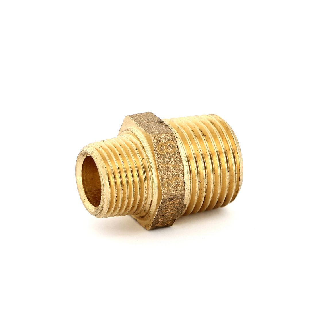 Ниппель переходной НН 1/2" х 1" бронза