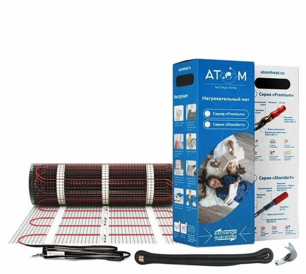 Мат нагревательный "Atom STANDART" 1,5, шт