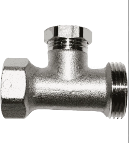 M514-1500N000 Клапан запорный прямой ВР-НР 1/2"х3/4", без хвостовика (701311).