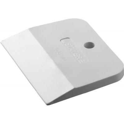 STAYER MAXFlat, 100 мм, для затирки швов эластичный, белый, резиновый шпатель (1027-100)