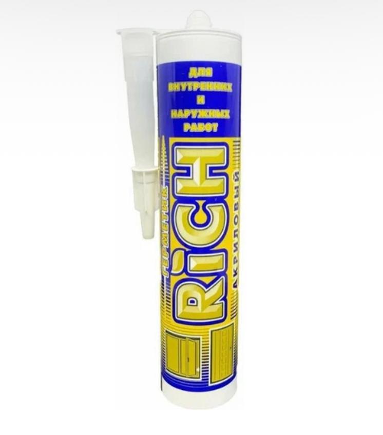 Герметик Акриловый RICH Expert 410gr белый