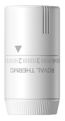 Термоголовка жидкостная Royal Thermo Design RATHDN13015WH М30x1,5 белая