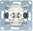 Механизм переключателя 1-клавишного 10A скрытый монтаж Jung 506U