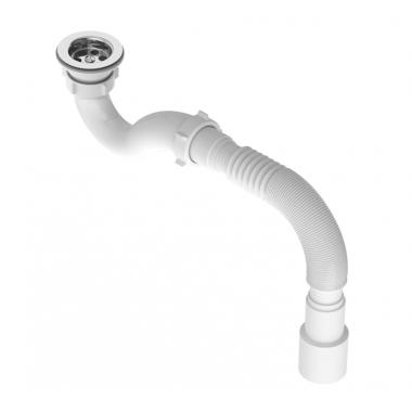 Сифон для душевого поддона 1 1/2"х40 с г/т 40х40/50 (TIVOLI)