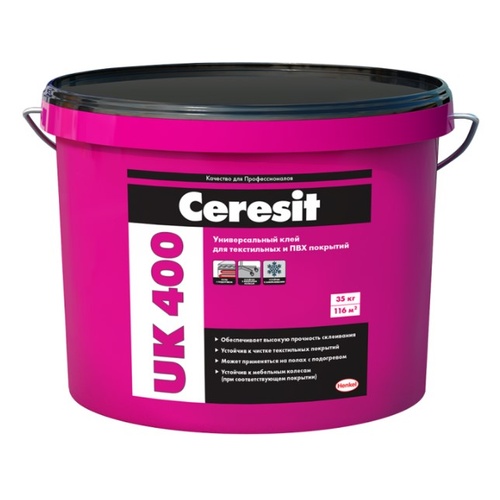 Церезит UK 400/35 Клей д/текст и ПВХ унив диспер (02083)