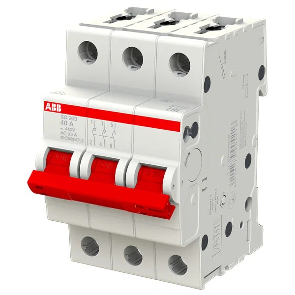 Рубильник модульный ABB 3-полюсный SD203/40