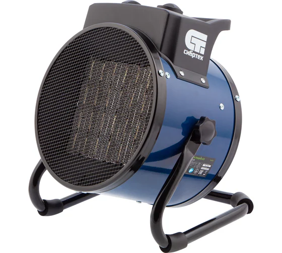 Тепловая пушка, керамический нагреватель K3, 3 режима, 230В, 1500/3000 Вт// Сибртех