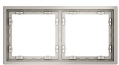 Рамка на 2 поста Voltum S70 VLS100203 (кашемир)