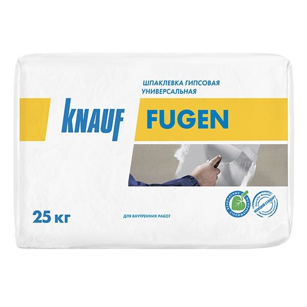 Шпаклевка гипсовая Knauf Фуген 25 кг (00388)