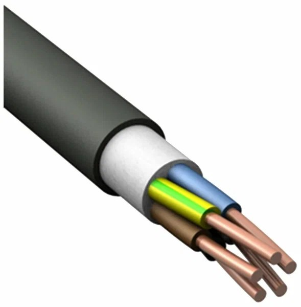 Кабель силовой ВВГнг (А)-LS 5х2.5 (N.PE) -0.660 (Конкорд)