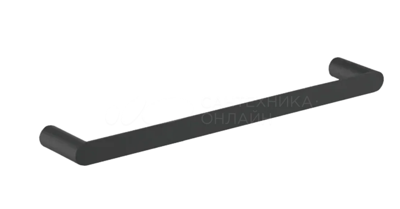 Держатель для полотенец Nofer Verona 16870.40.N черный, + Салфетки Nofer OC-1-33 100 шт