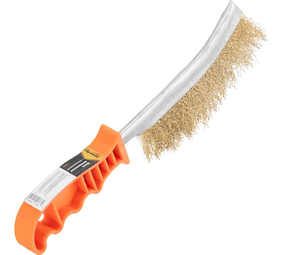 Щетка металлическая с пластмассовой ручкой// Sparta
