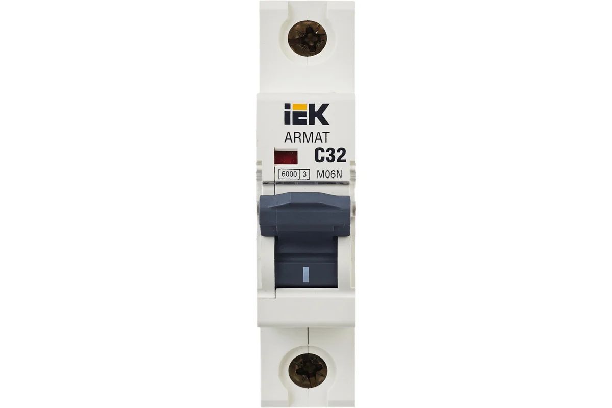 Автоматический выключатель 1P С 32A "IEK" ARMAT