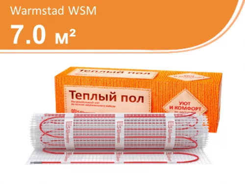 Мат нагревательный «Warmstad» WSM 1060 Вт/7,00 кв.м