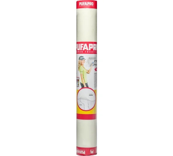 PUFAPRO СТЕКЛОХОЛСТ МАЛЯРНЫЙ 25 гр/м2 (М) 50м2