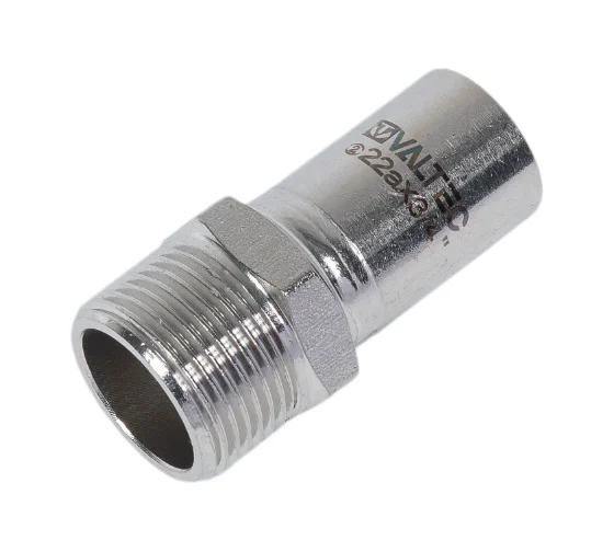 Вставка резьбовая нерж. сталь с нар.р. 22х3/4 Valtec