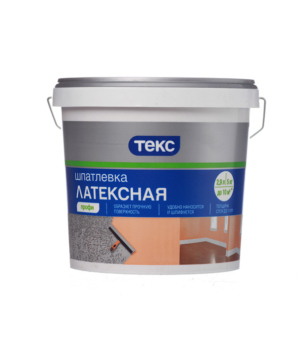 Шпатлевка Текс Профи латексная 5 кг