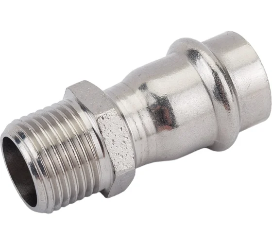 Соединитель нерж. сталь с нар.р. 18х1/2" (1)