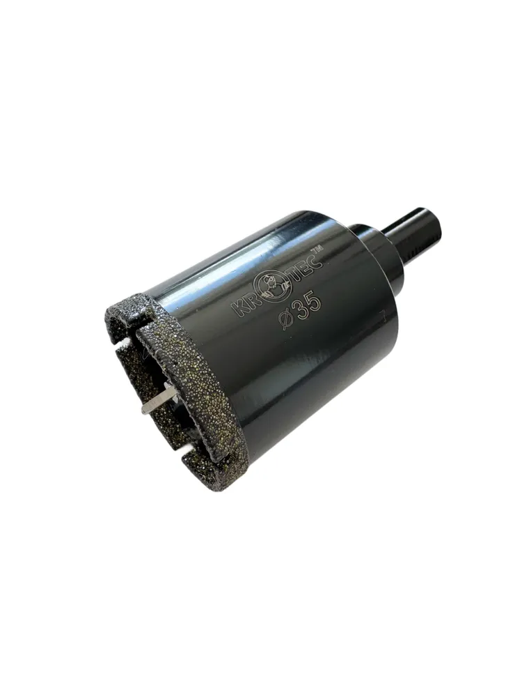 Коронка по керамике алмазная 35 мм, KROTEC