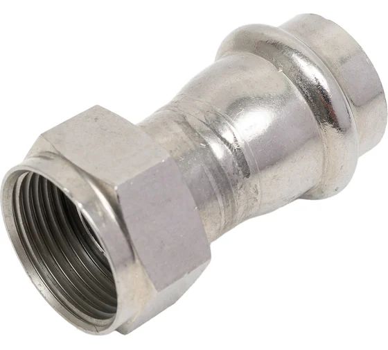 Соединитель с накидной гайкой нерж. сталь 22х3/4"