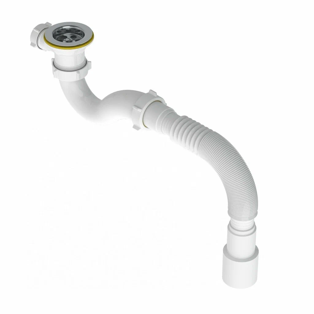Сифон для душевого поддона 1 1/2"х40 с г/т 40х40/50 (TIVOLI)