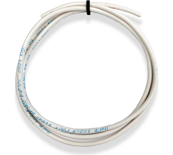 Электрический провод ПУГВ ПРОВОДНИК 1x6 мм2 белый, 1м OZ250757L1