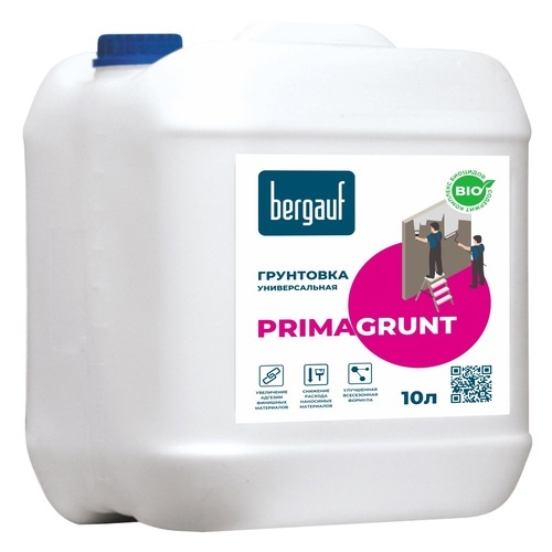 Грунтовка универсальная Bergauf PRIMAGRUNT 10 лит. (01308)