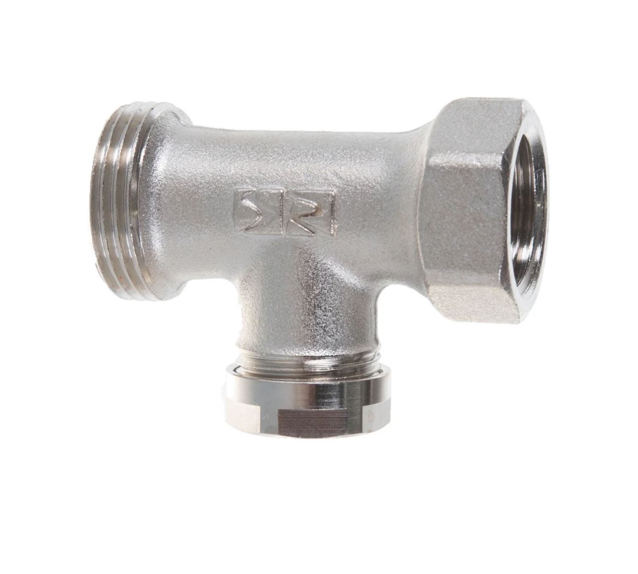 Клапан запорный прямой ВР-НР 1/2"х3/4", без хвостовика (701311)