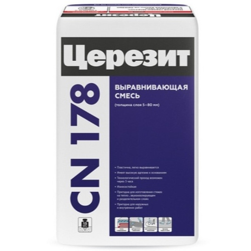Церезит CN 178/25 Легковыравнив смесь 5-80мм (02101)
