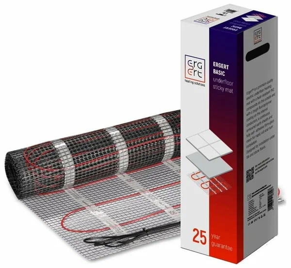 Мат нагревательный ERGERT Basic 150 - 3,0 кв.м.