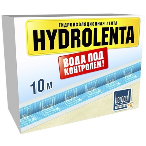 Гидроизоляционная лента Bergauf HYDROLENTA 10 м. (01443)