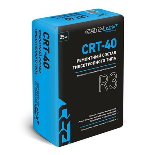 GLIMS PRO CRT-40 Класс R3. Тиксотропный ремонтный состав. (02129)
